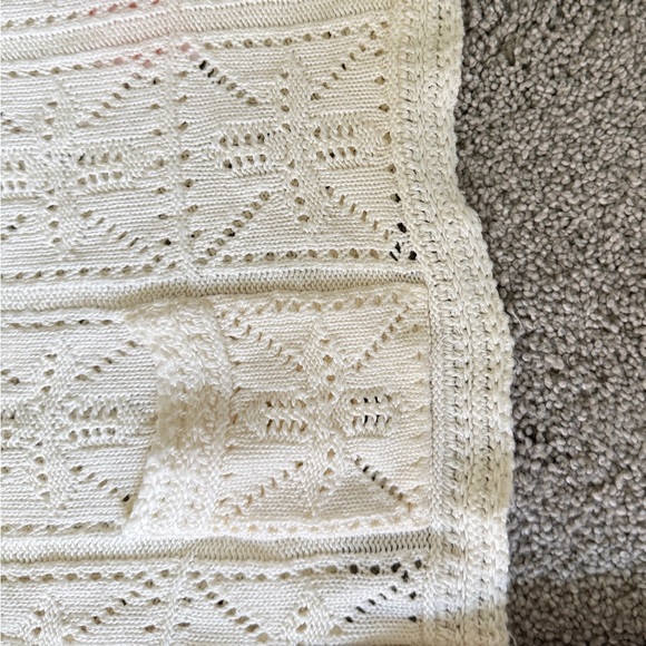 Hearts of Palm Women's XL Cream Long Sleeve Cardigan Sweater Made in the USA - Picture 14 of 16